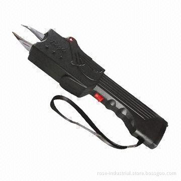 Stun Gun with Strong Flashlight, High Voltage Electric Shock